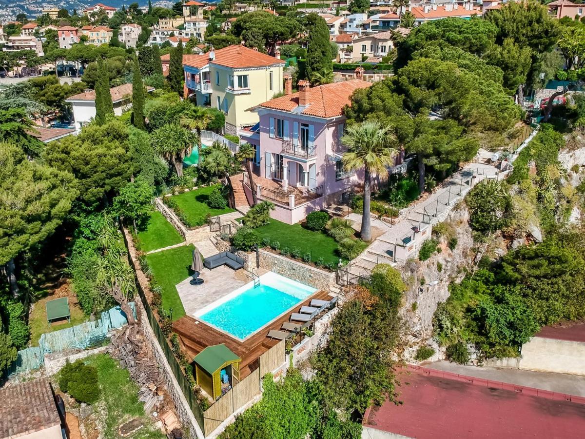 Stunning Seaview Villa. Villefranche Sur Mer Exterior photo